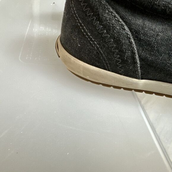 Taos Mens Starsky Sneakers Shoes Lace Up Gray Fabric Casual Size 10 - Picture 5 of 15